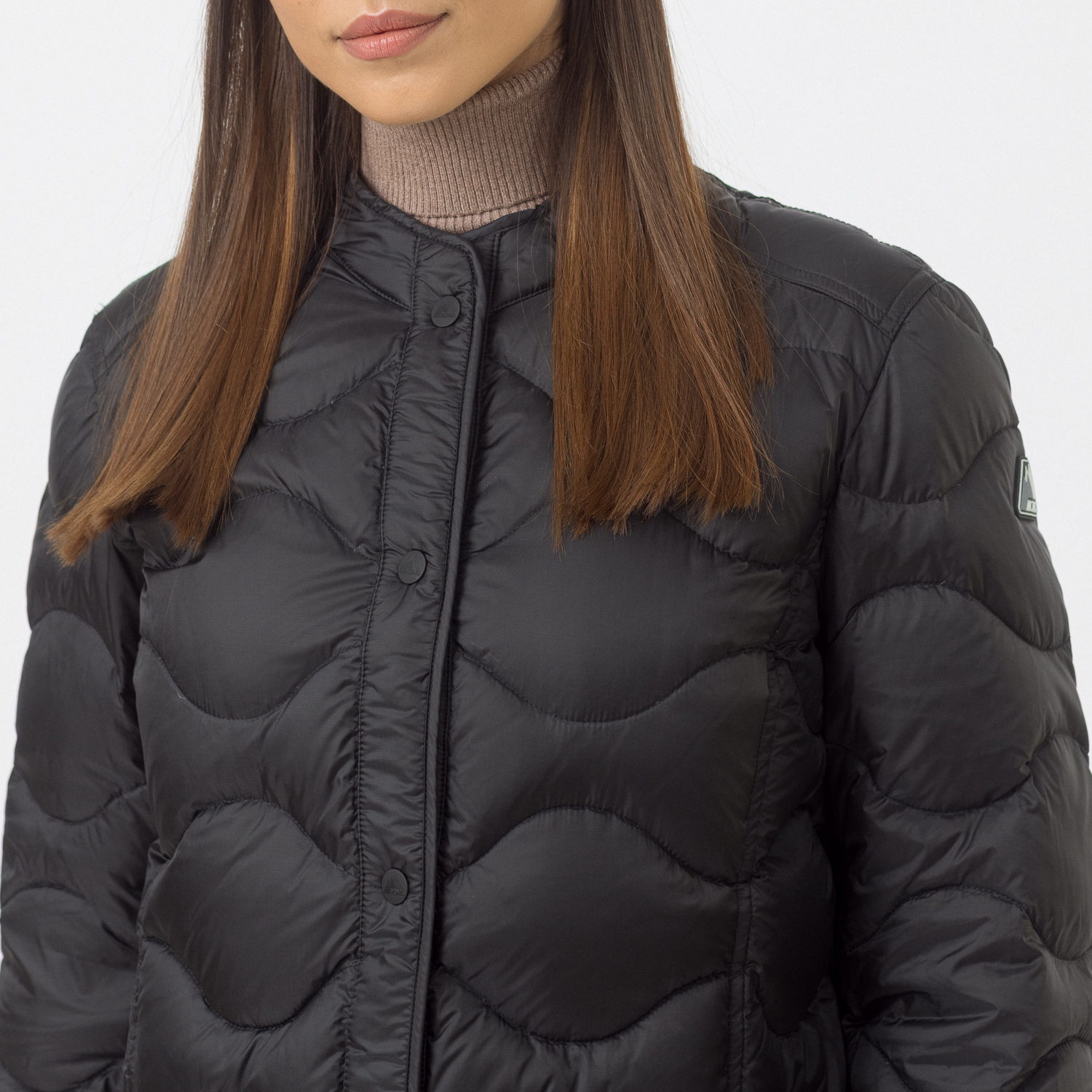 MONT W QUILTED LONG JKT