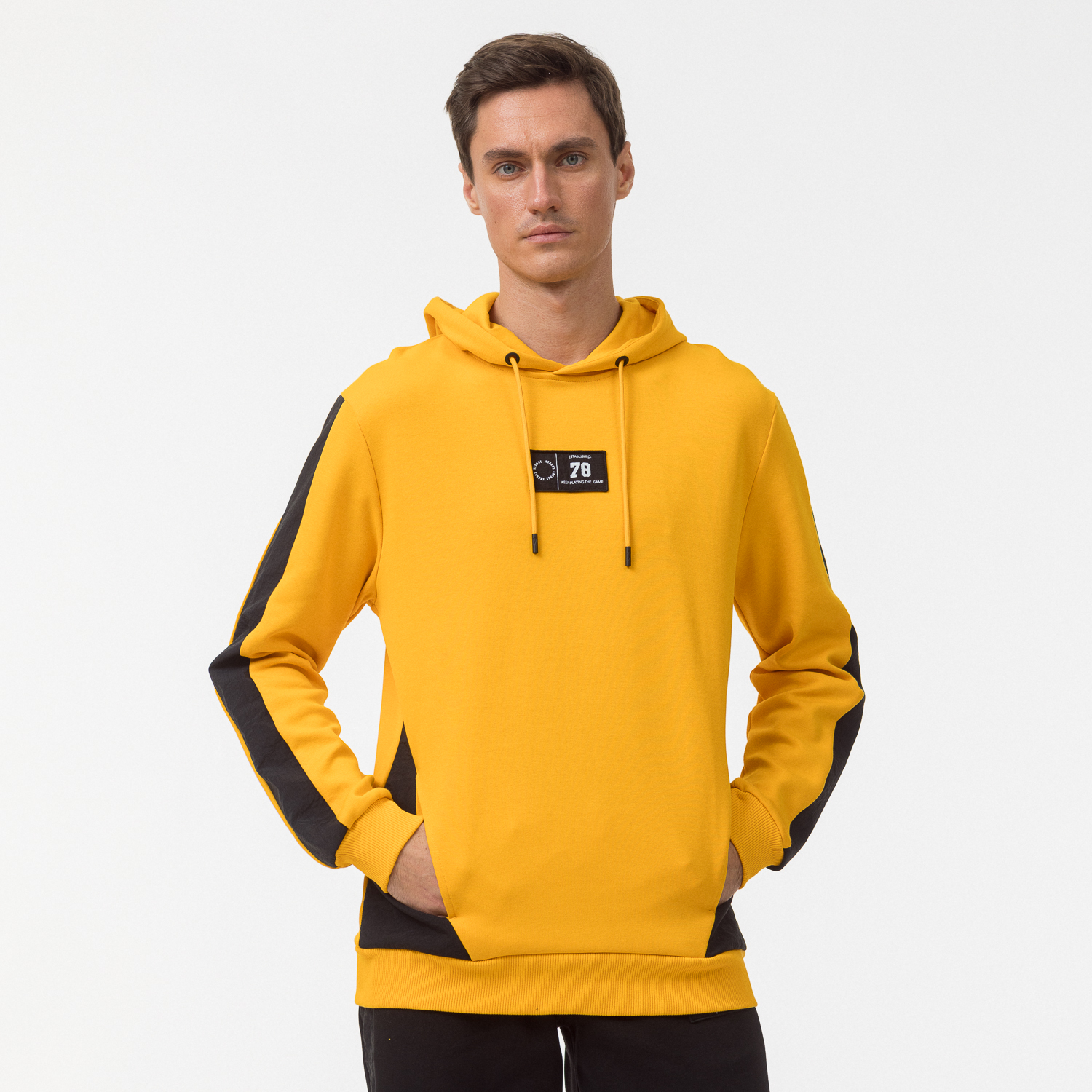 Толстовка KRONOS KRONOS MENS HOODY, цвет желтый — купить за 7 990 ₽ в  интернет-магазине MOVE на moveonline.ru