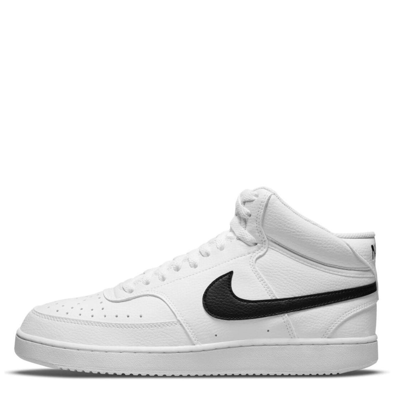 Nike mid tops white on sale