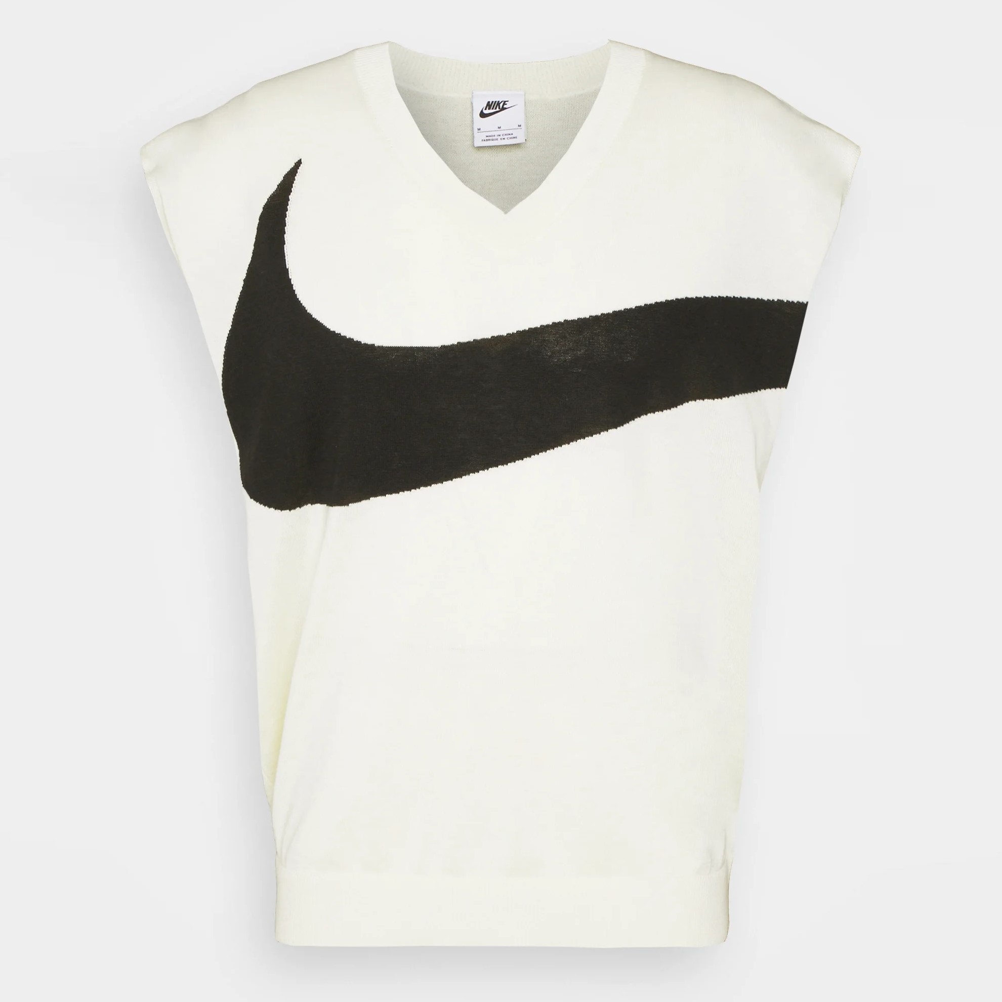 Nike black and white vest online