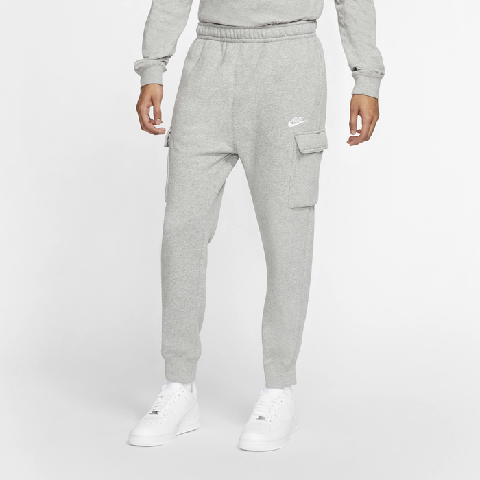 Nike grey fleece sweatpants on sale